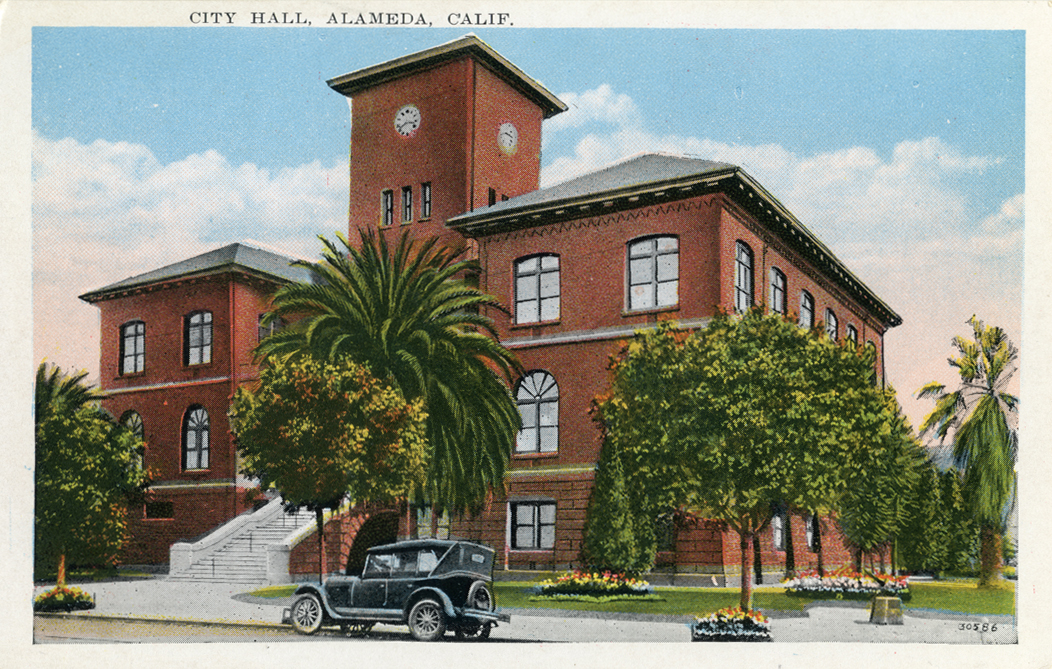 Alameda, California, City Hall, Library, Hospital and other municipal